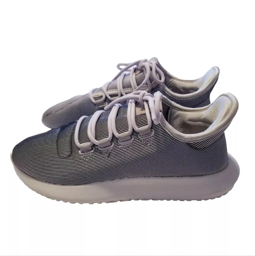 Adidas Tubular Shadow Women's Shoes/Sneakers Size 7.5, Grey/Purple
